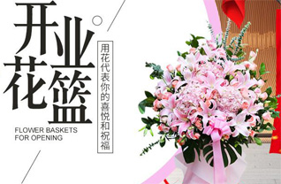 广东汕头市潮南区井都镇花篮配送